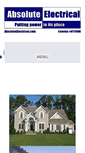 Mobile Screenshot of absoluteelectrical.com